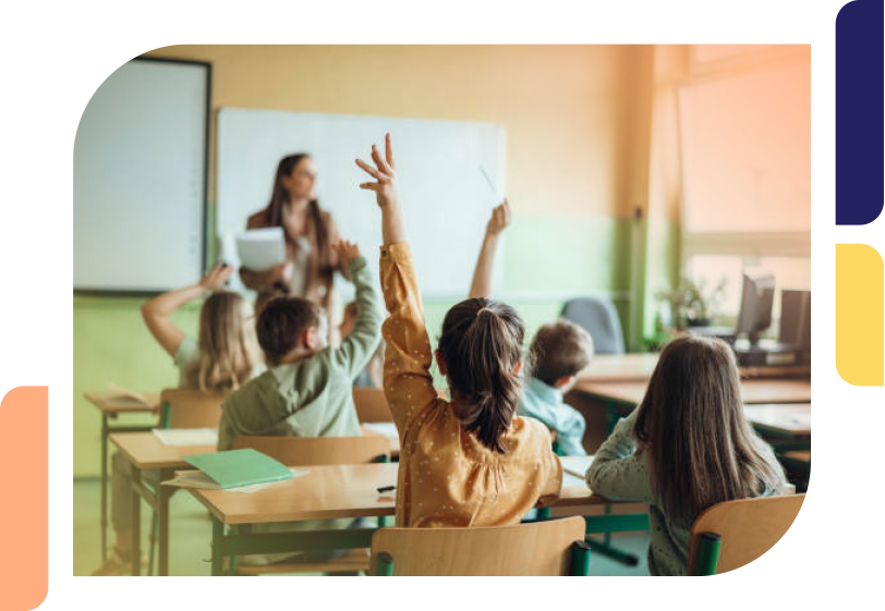 students in a classroom